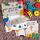 Карандаши с открыткой