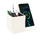 Настольный органайзер Elegans c беспроводной зарядкой, черный