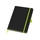 Блокнот Color edge A5, черный