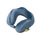 Подушка для путешествий с эффектом памяти Travel Blue Tranquility Pillow, увеличенная (212), цвет серый