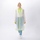 Дождевик "Providence 2.0", прозрачный/зеленый с чехлом