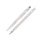 Набор Pierre Cardin коллекция «ПАРА (PEN&PEN)» : ручка шариковая + роллер. Корпус - латунь и хромоникилевое покрытие.Отделка и детали дизайна - сталь, хром. Цвет - серебристый. Упаковка Е.