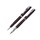 Набор Pierre Cardin коллекция «ПАРА (PEN&PEN)»: ручка шариковая + роллер. Корпус - латунь и матовое порошковое покрытие. Отделка и детали дизайна - сталь, хром. Цвет - коричневый. Упаковка Е.