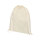 Рюкзак со шнурком Tenes из хлопка плотностью 140 г/м2, natural