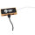 USB хаб с подсветкой лого «Reedia S5», 3*USB, 1*Type C, бамбук, черный