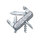 Нож перочинный VICTORINOX Spartan, 91 мм, 12 функций, белый