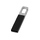 Флеш-карта USB 2.0 16 Gb с карабином "Hook", синий/серебристый