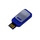 USB-флешка промо на 32 Гб прямоугольной формы, выдвижной механизм, белый