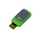 USB-флешка промо на 32 Гб прямоугольной формы, выдвижной механизм, белый