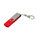 Флешка с  поворотным механизмом, c дополнительным разъемом Micro USB, 64 Гб, красный
