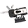 Мультитул Nextool Bicycle Tool, черный (NE0122)