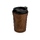 Термокружка CAFe COMPACT, 380 мл, wood