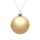 Оформительский шар Finery, 8 см, глянцевый золотистый