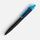 Ручка шариковая Prodir QS01 PRT-T Soft Touch, черная с синим