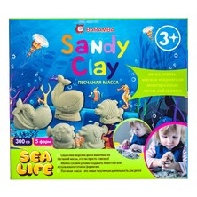 Набор для лепки SANDY CLAY «Морская жизнь»