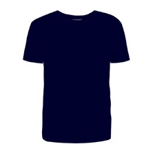 Футболка темно-синяя  2XL 140г/м2, круг.ворот