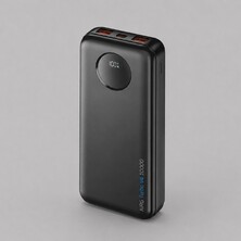 Внешний АКБ NRG Turbo V4 10000 мА-ч, дисплей, черный, Deppa