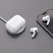 Беспроводные наушники с микрофоном Air Nova 2, TWS, BT5.4, 300 мАч, QI, белый, Deppa