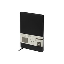 Скетчбук "Sketch & Art" в мягком переплете 140х210 мм, 100 л. черной бумаги 100 гр., черный