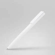 Ручка пластиковая шариковая "Taper Solid", матовый белый