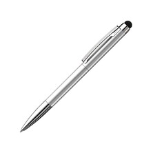 Металлическая шариковая ручка "Slide Touch", серебристый