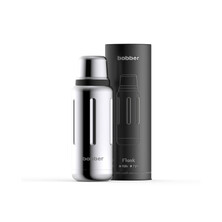 Термос для напитков, вакуумный, бытовой, тм "bobber". Объем 1 литр. Артикул Flask-1000 Glossy