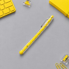 Ручка шариковая «Лабиринт» с головоломкой желтая