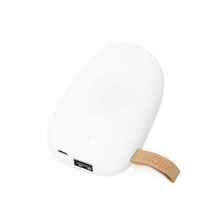 Внешний аккумулятор в форме камня «Stone», 5200 mAh, белый (Р)