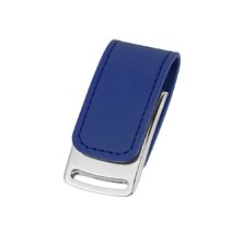 Флеш-карта USB 2.0 16 Gb с магнитным замком "Vigo", синий/серебристый