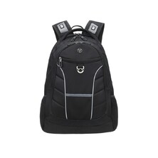 Рюкзак TORBER ПРОРЫВ с отделением для ноутбука 15", чёрный, полиэстер 600D, 35x20x47 см, 33л