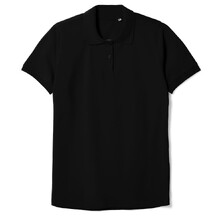 Рубашка поло женская Virma Stretch Lady, черная, размер XXL