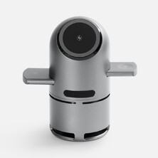 Bluetooth-колонка с беспроводной зарядкой Droid, серая