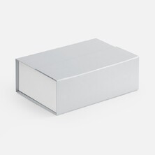 Коробка Bicolor Case, белая с серым