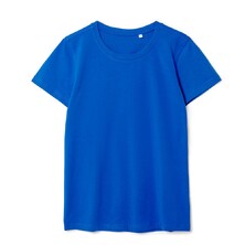 Футболка женская T-bolka Stretch Lady, белая, размер S