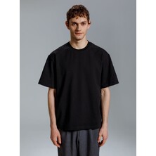 Футболка оверсайз Kangas, черная, XL/XXL