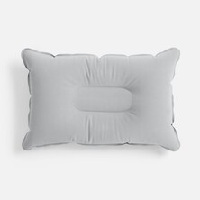 Надувная подушка Pillowish, серая