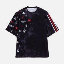 Футболка мужская оверсайз Originelli Terry с полной запечаткой на заказ, размер XS