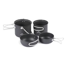 Набор посуды Naturehike NH18T018-G, серый