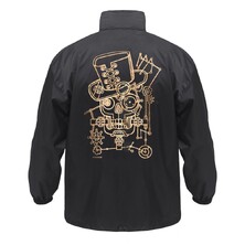 Ветровка John Steampunk, черная, размер S
