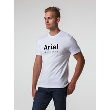 Футболка Arial обитания, белая, размер S