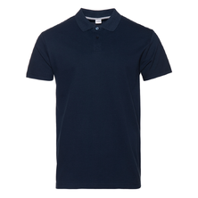 Рубашка поло унисекс STAN хлопок 185, 04U, Тёмно-синий,  (46)  (60-62/5XL)