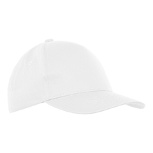 Бейсболка детская STAN 5 клиньев хлопок 150, 10J, Белый,  (10/1)  (52-54/ONE SIZE)